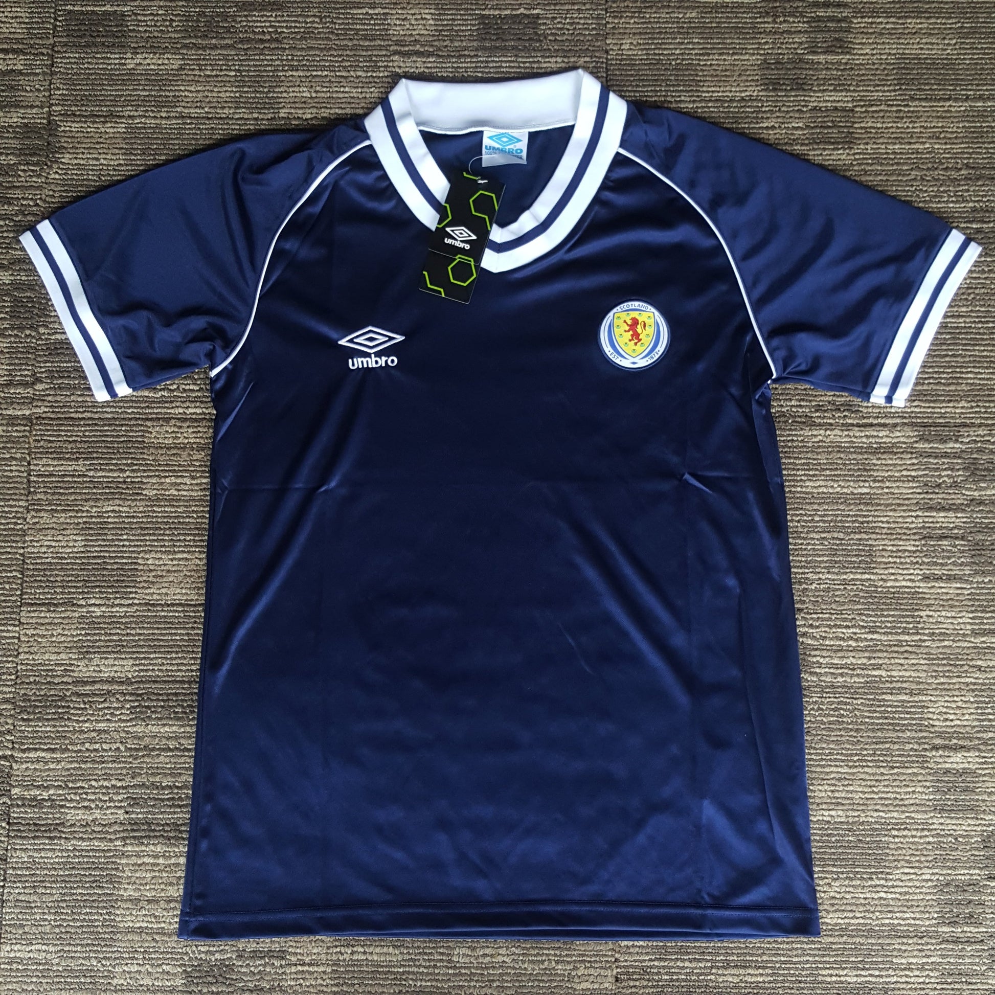 1982 Scotland Home Shirt - ClassicFootballJersey