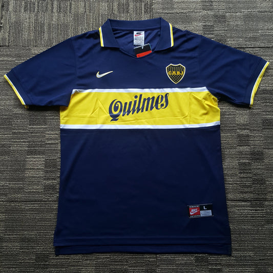2000/01 Boca Junior Home Shirt - ClassicFootballJersey