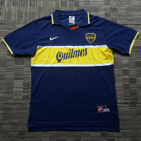 2000/01 Boca Junior Home Shirt - ClassicFootballJersey
