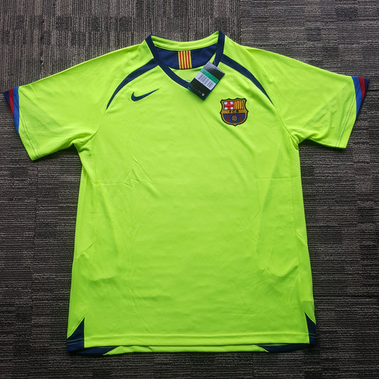 2005/06 Barcelona Away Shirt - ClassicFootballJersey
