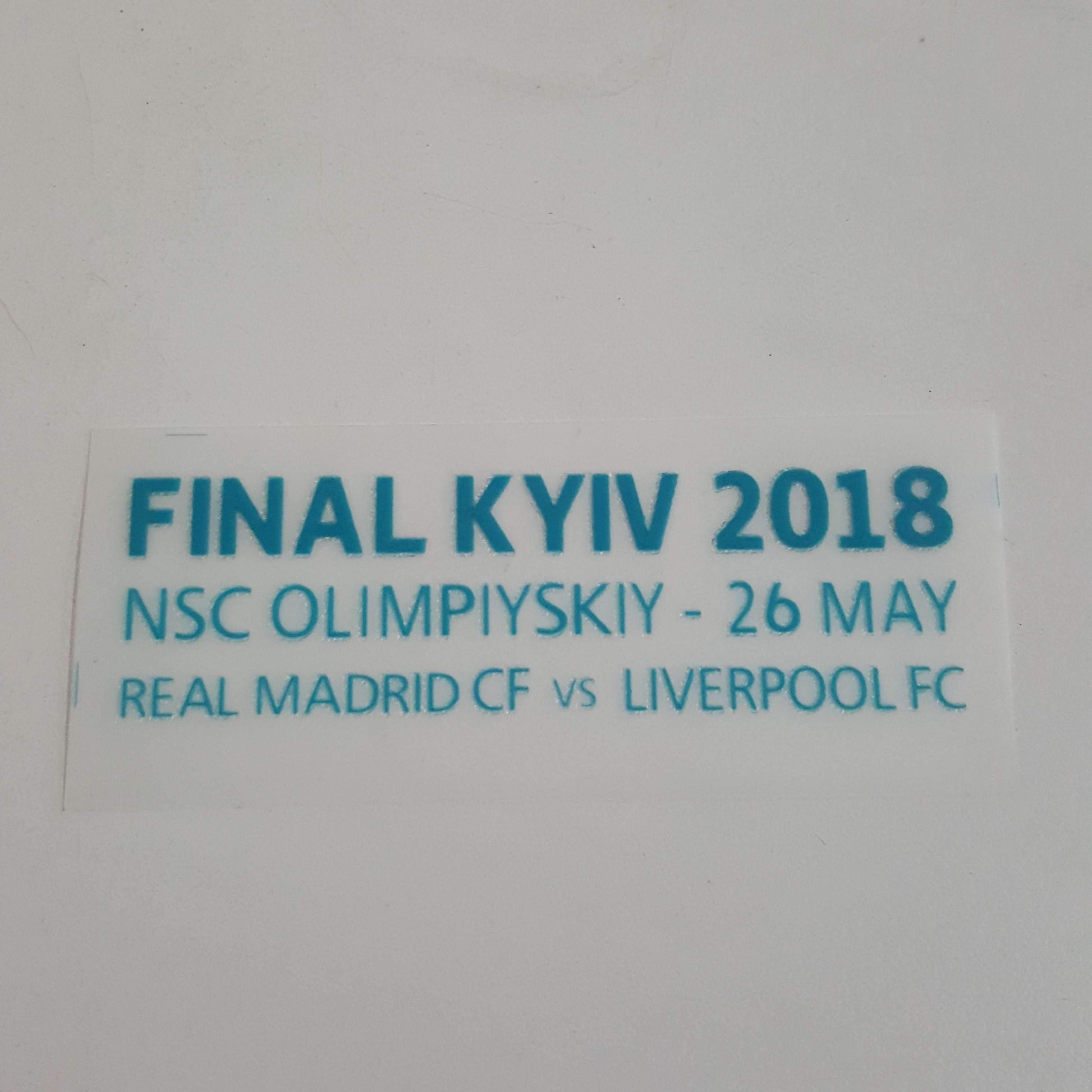Final Kyiv 2018 Real Madrid vs Liverpool - ClassicFootballJersey