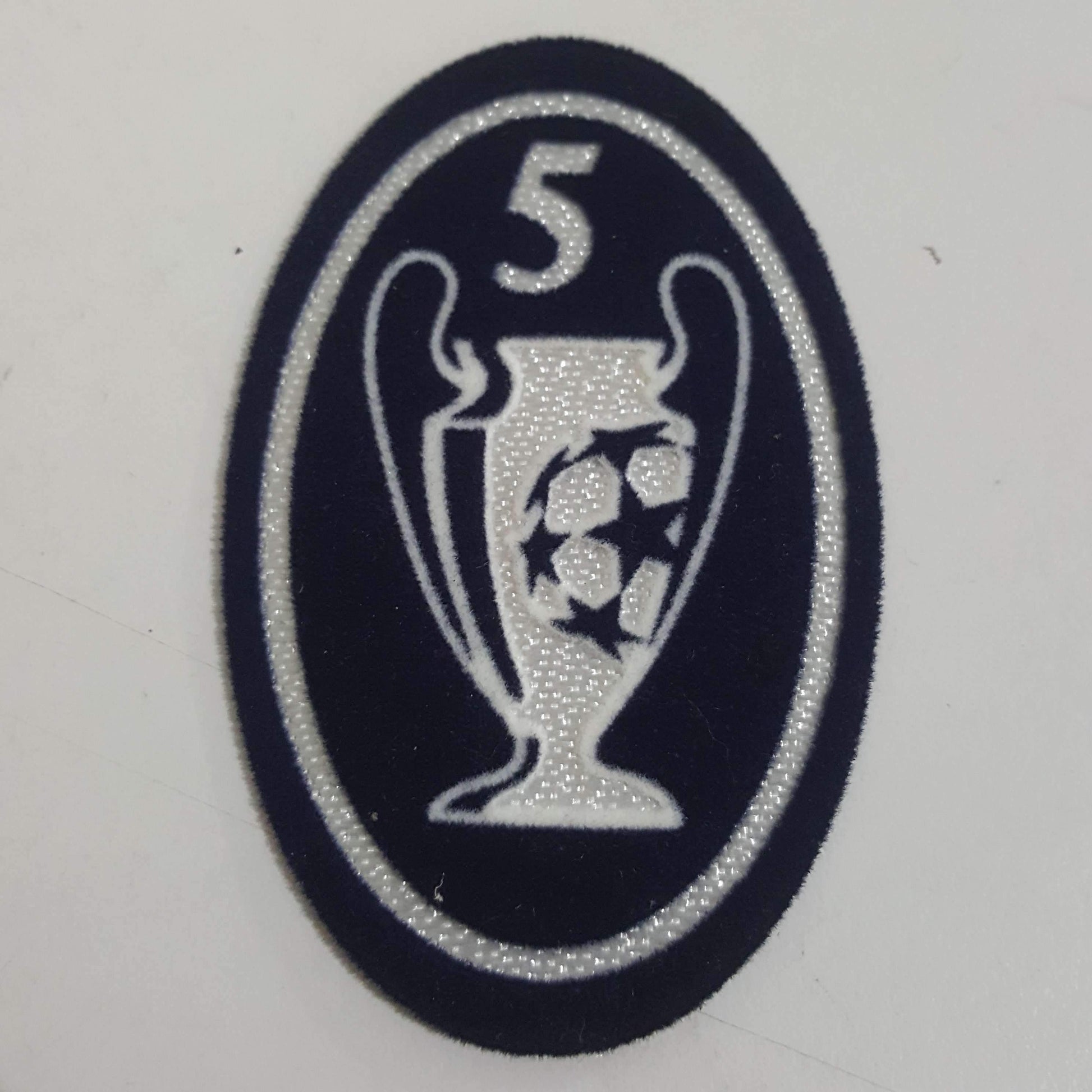 UEFA Badge Of Honour 5 Times Champions League Winner Patch - ClassicFootballJersey