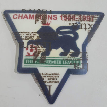 1996/97 F.A Premier League Champions Patch - ClassicFootballJersey