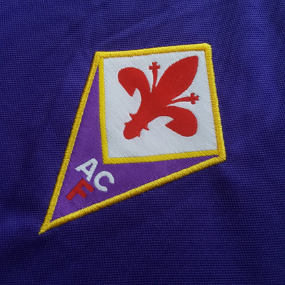 1998/99 Fiorentina Home (Batistuta #9) Shirt Longsleeve - ClassicFootballJersey
