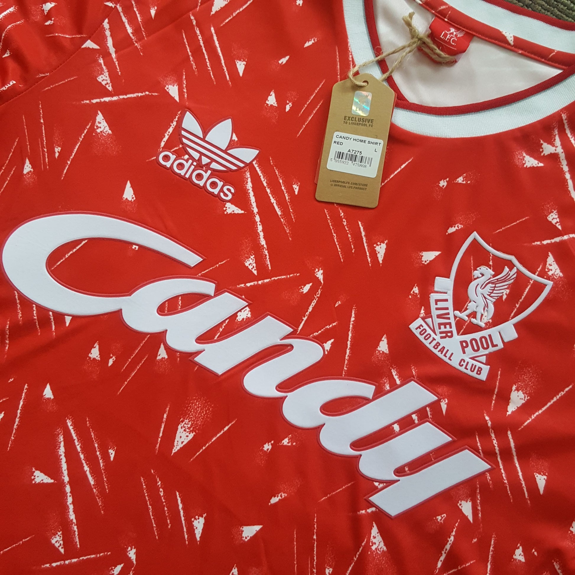 1989-90 Liverpool Home Shirt - ClassicFootballJersey