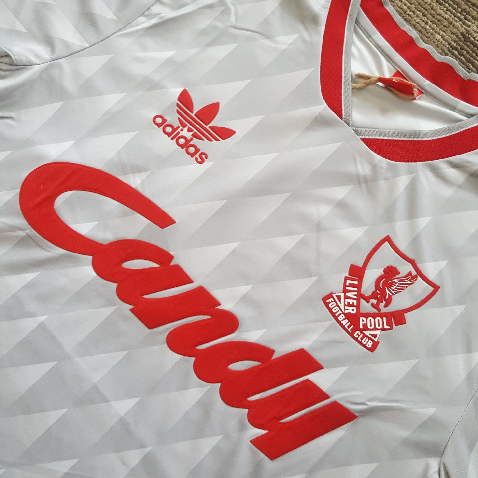1989-90 Liverpool Away Shirt - ClassicFootballJersey