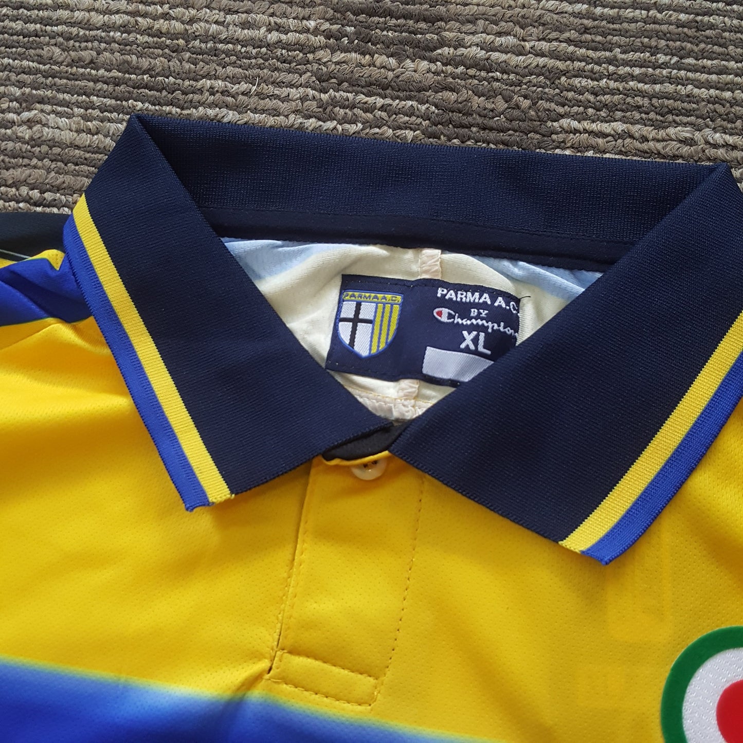 1999/00 Parma Home Shirt - ClassicFootballJersey