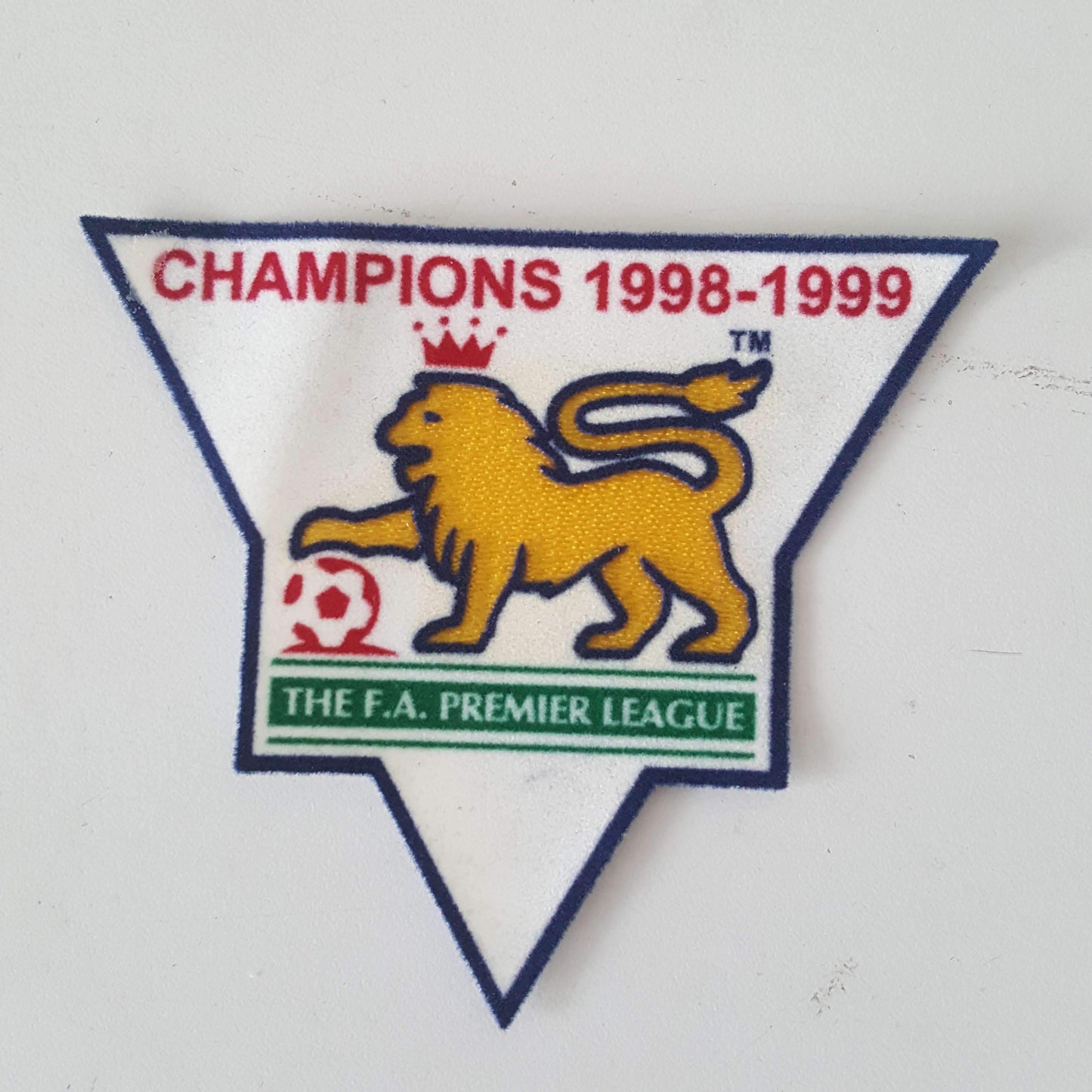 1998/99 F.A Premier League Champions Patch - ClassicFootballJersey