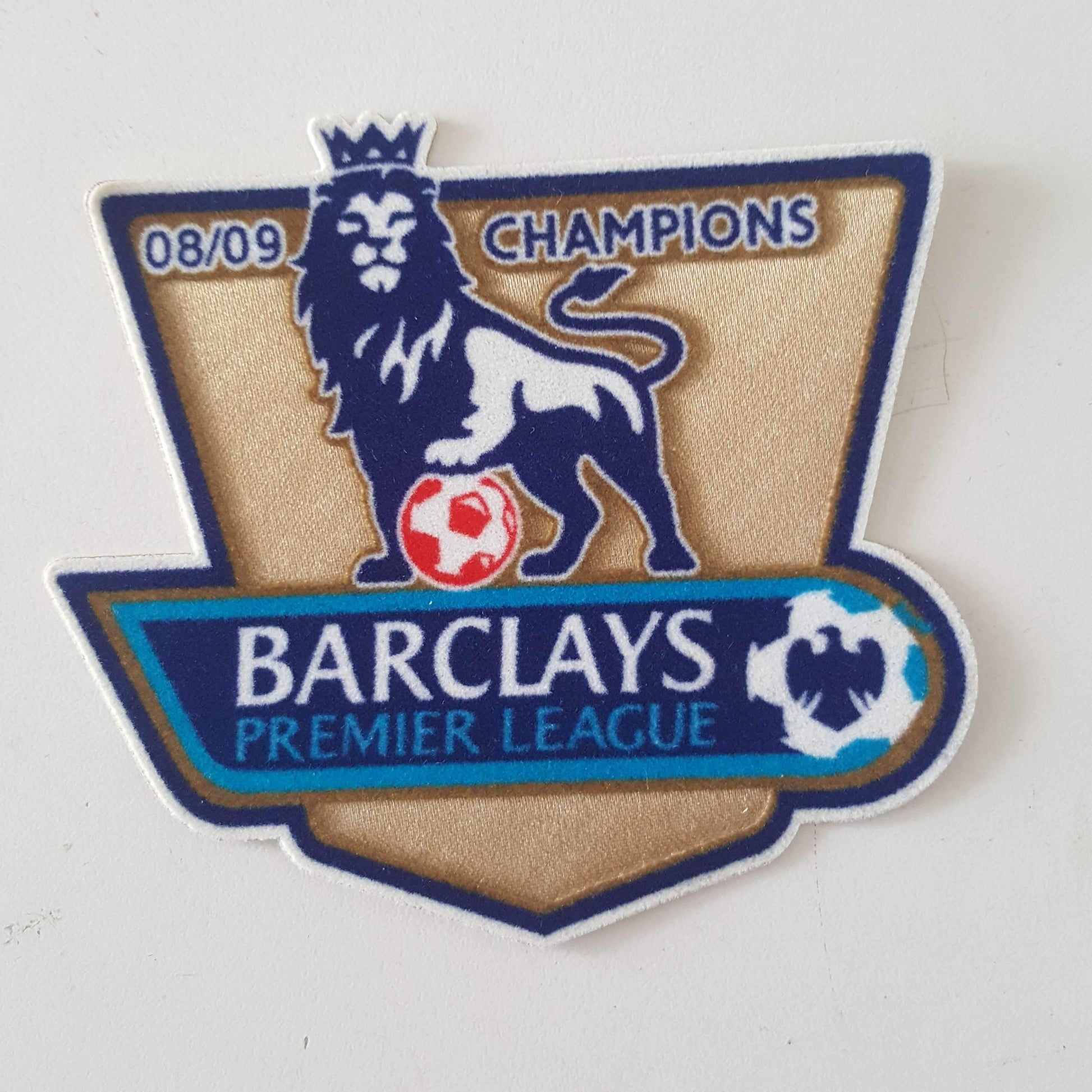 2008/09 Barclays Premier League Champions Patch - ClassicFootballJersey