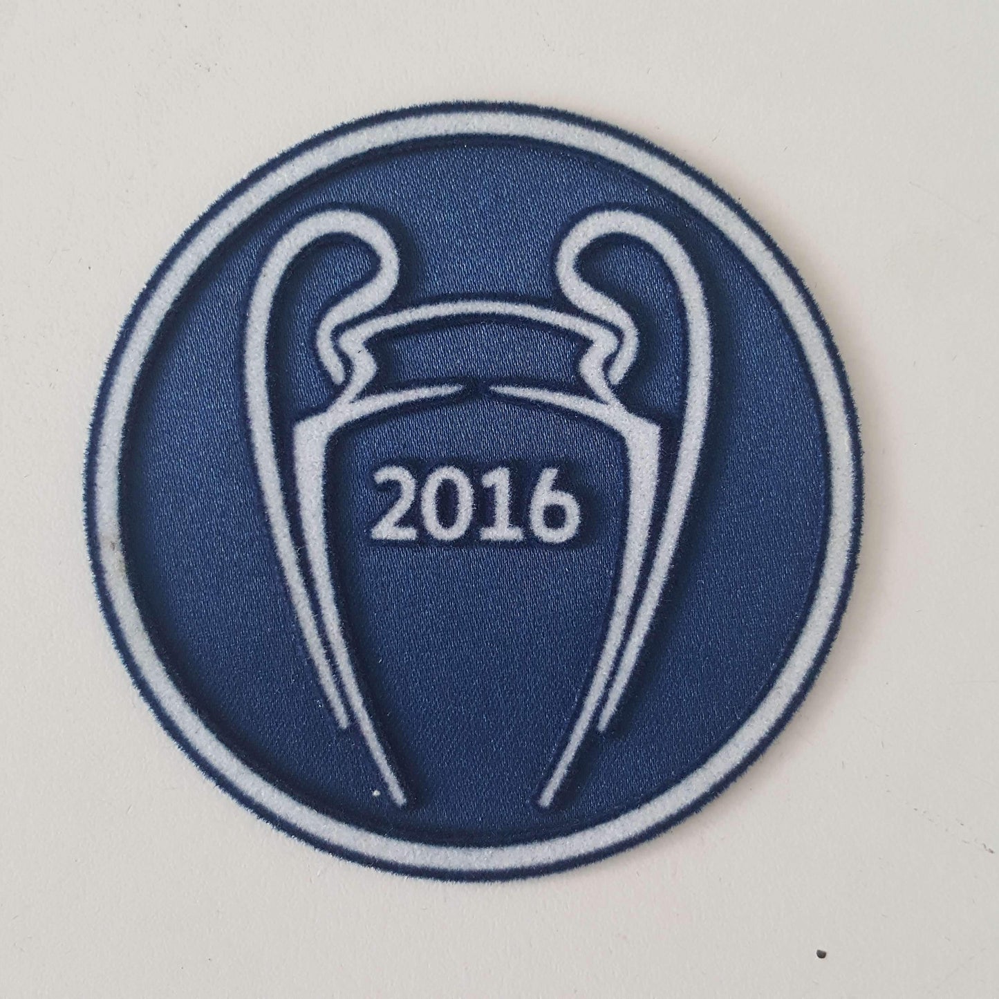 UEFA Badge Of Honour 2016 Champions League Winner Patch - ClassicFootballJersey