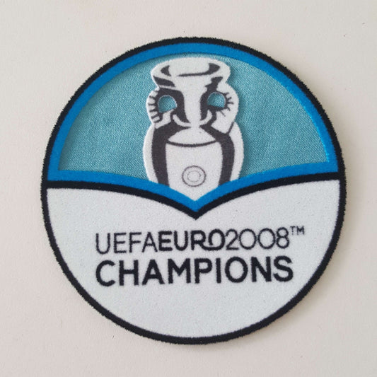 UEFA Euro 2008 Champions Patch - ClassicFootballJersey