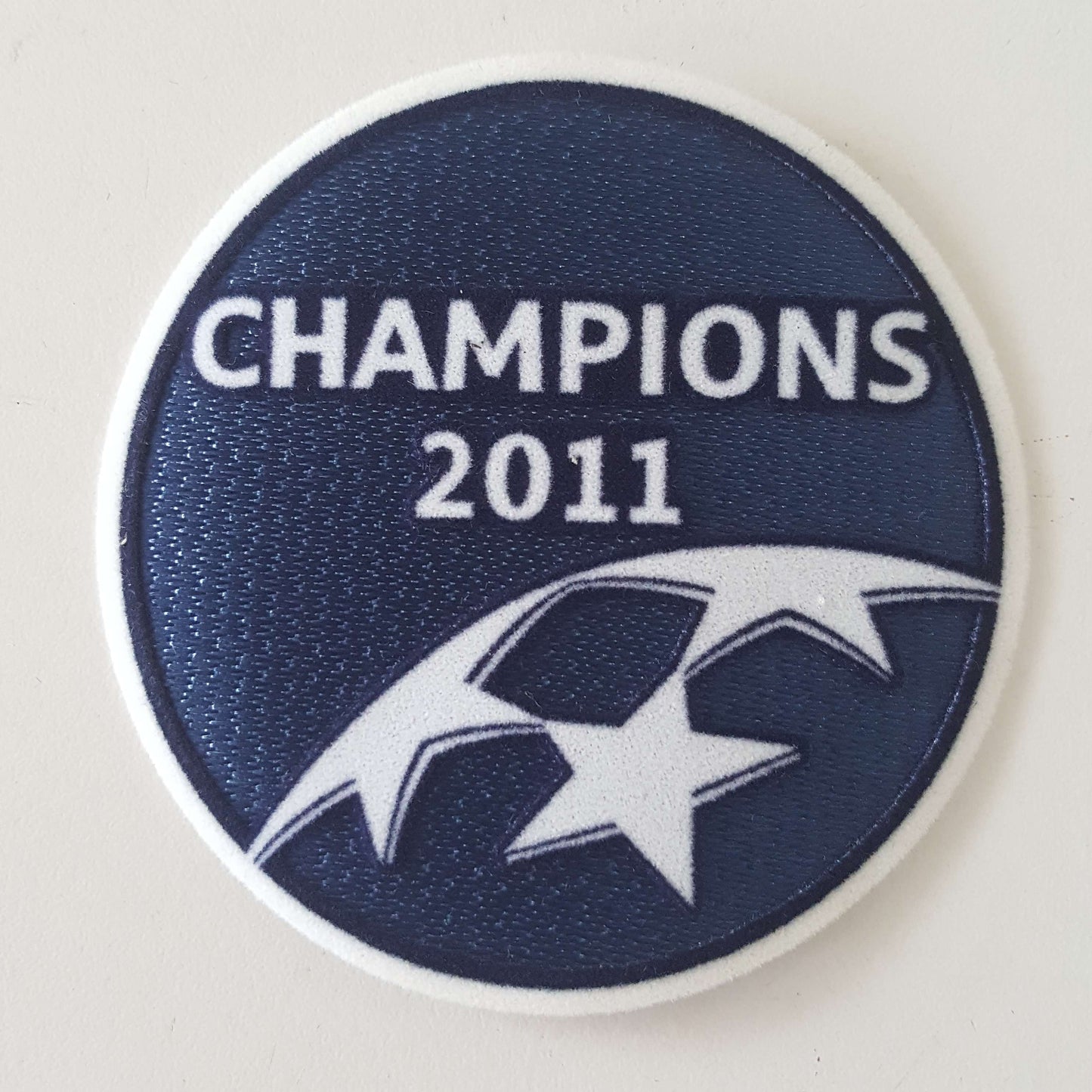 UEFA Badge Of Honour 2011 Champions League Winner Patch - ClassicFootballJersey