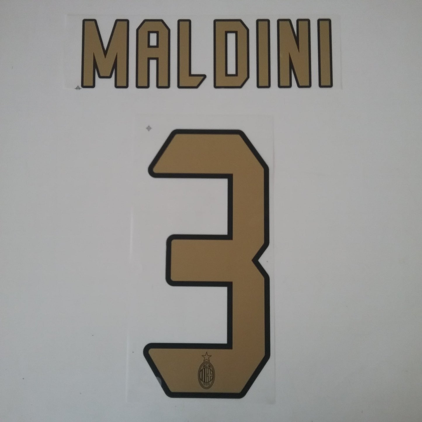 2006/07 AC Milan Maldini #3 Nameset