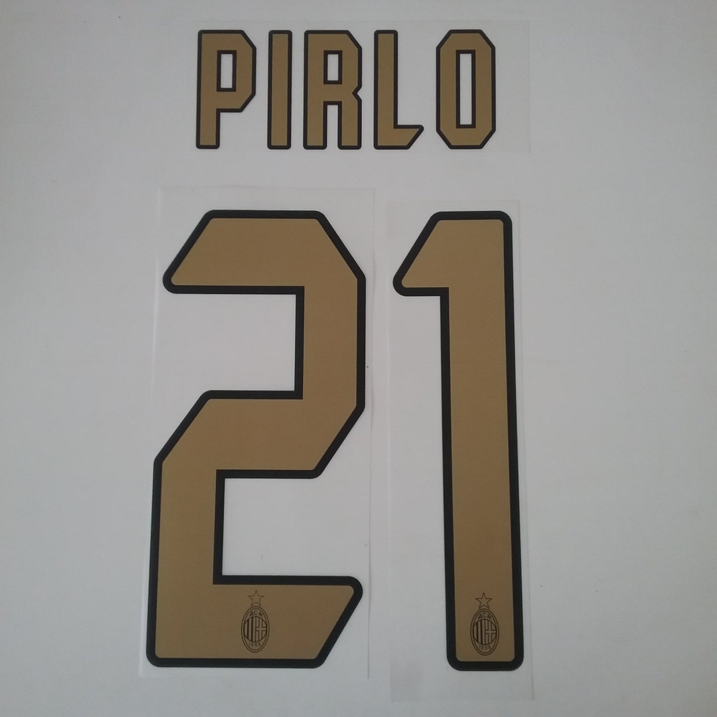 2006/07 AC Milan Pirlo #21 Nameset