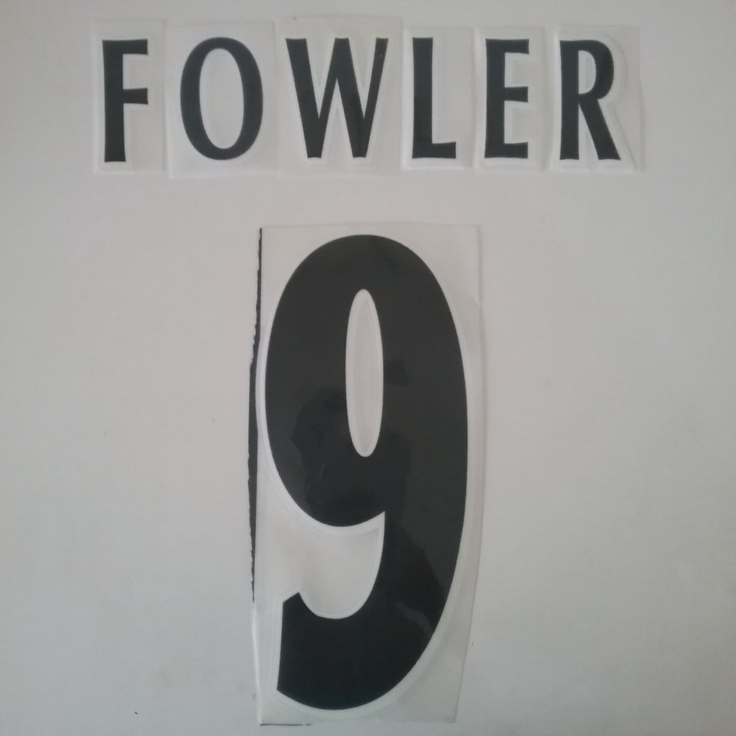 1996-06 Fowler #9 Liverpool Away Nameset