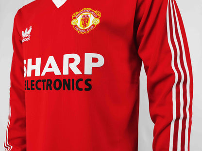 1982 Manchester United Home Long Sleeve Shirt