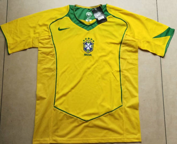 2004 Brazil Home Shirt