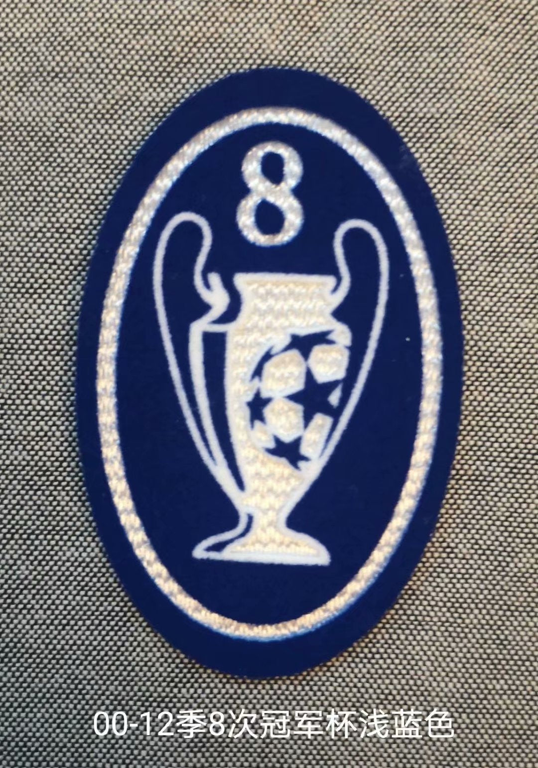 UEFA Badge Of Honour 8 Times Champions League Winner Patch