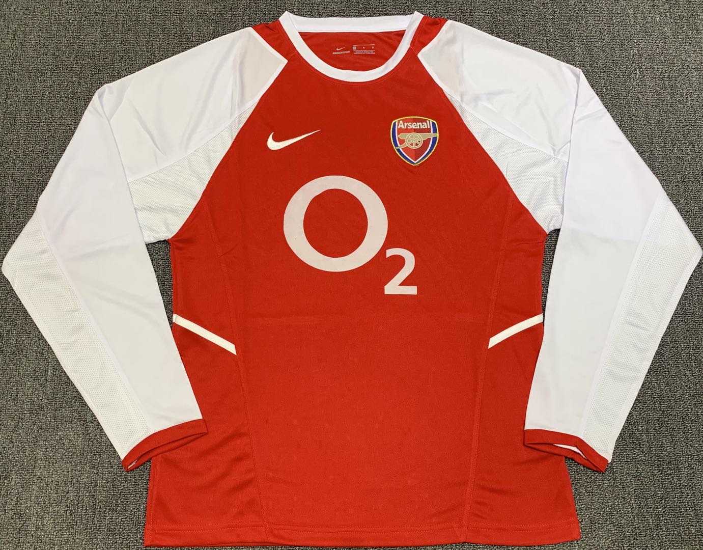 2002-04 Arsenal Home Long Sleeve Shirt