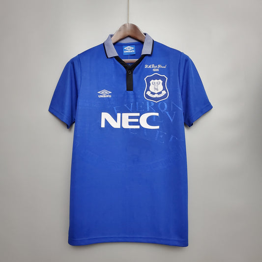 1995 Everton F.A Cup Final Shirt