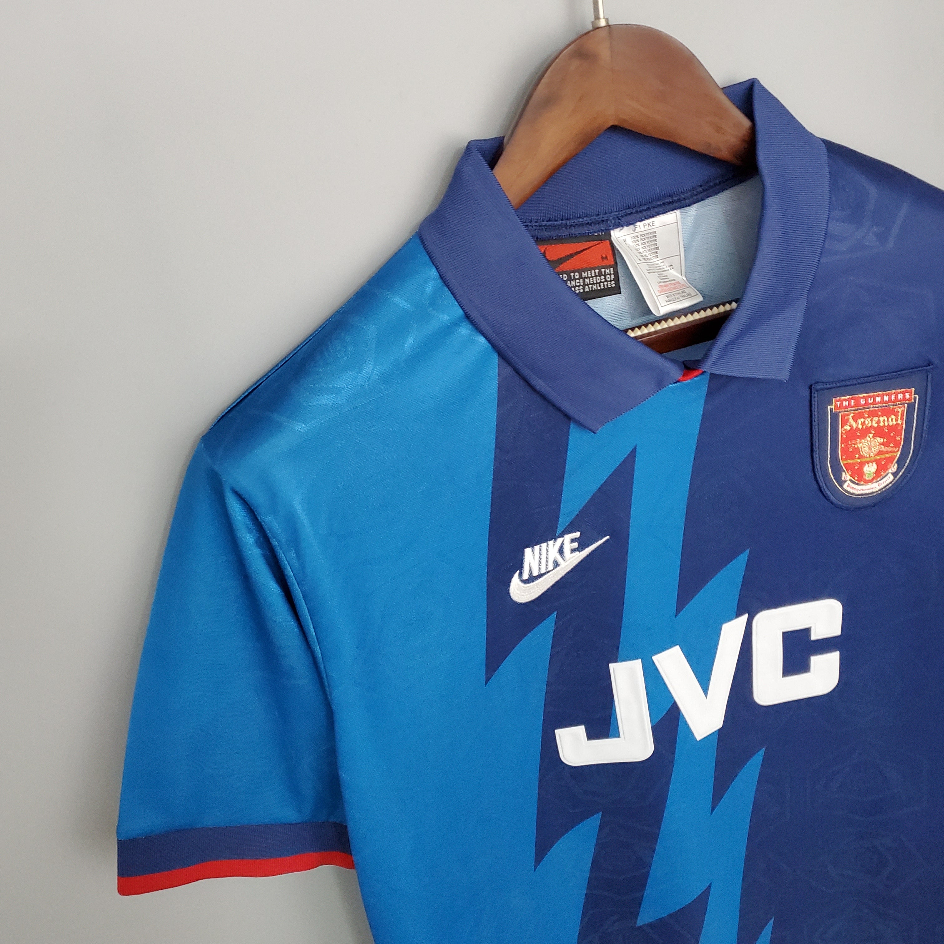 1995 96 Arsenal Away Shirt ClassicFootballJersey