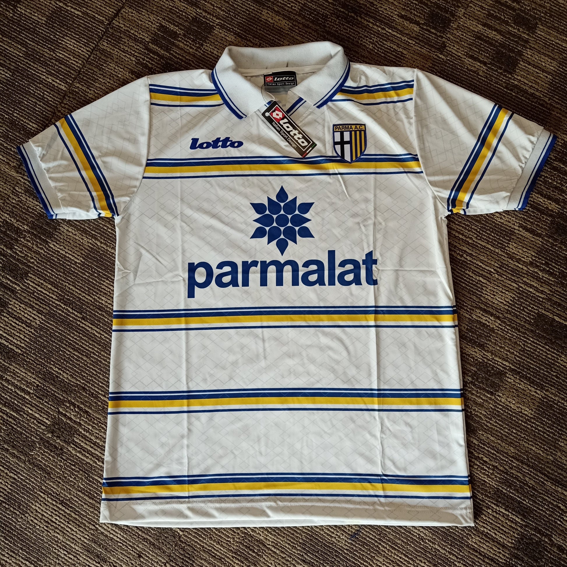 1998/99 Parma Away Shirt - ClassicFootballJersey