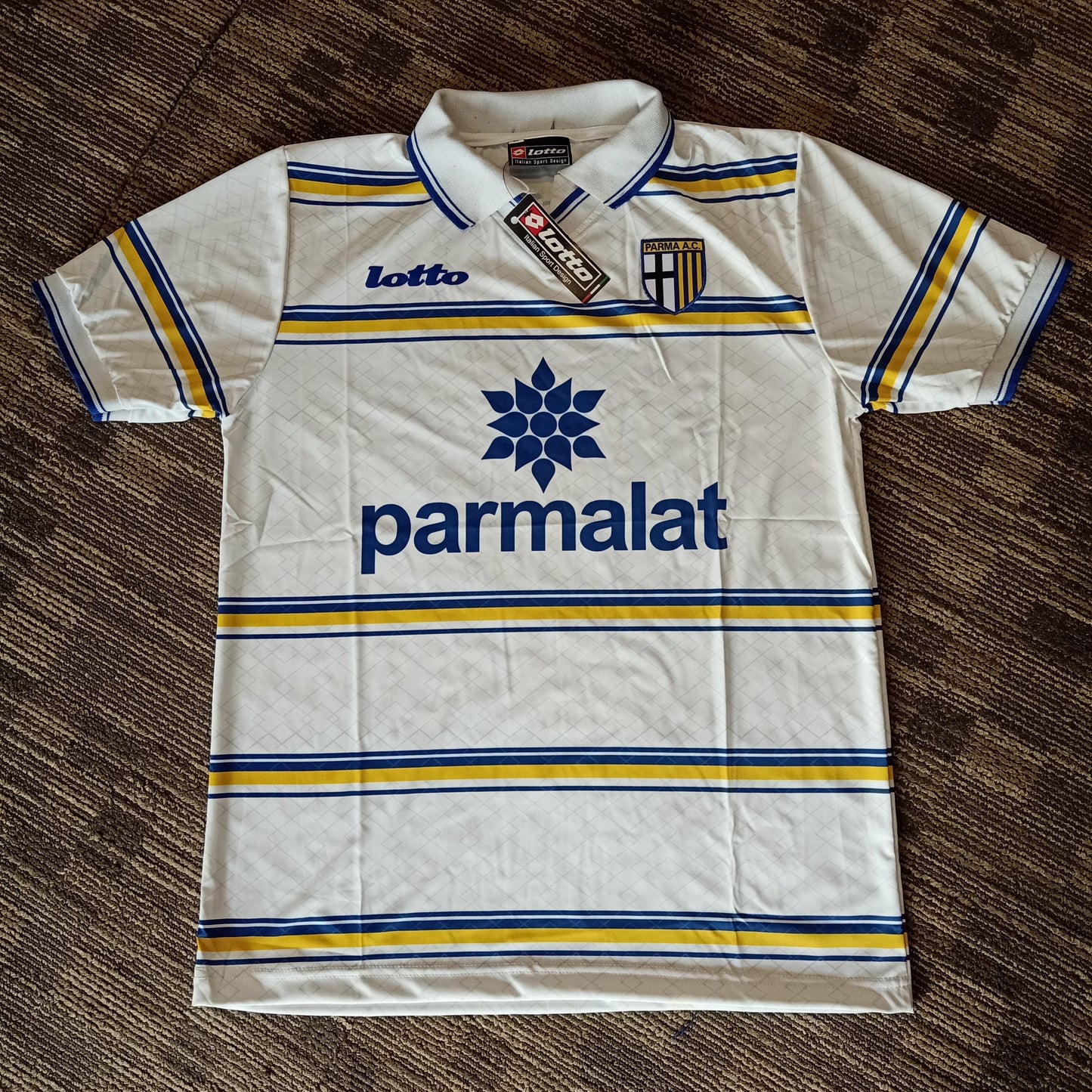 1998/99 Parma Away Shirt - ClassicFootballJersey