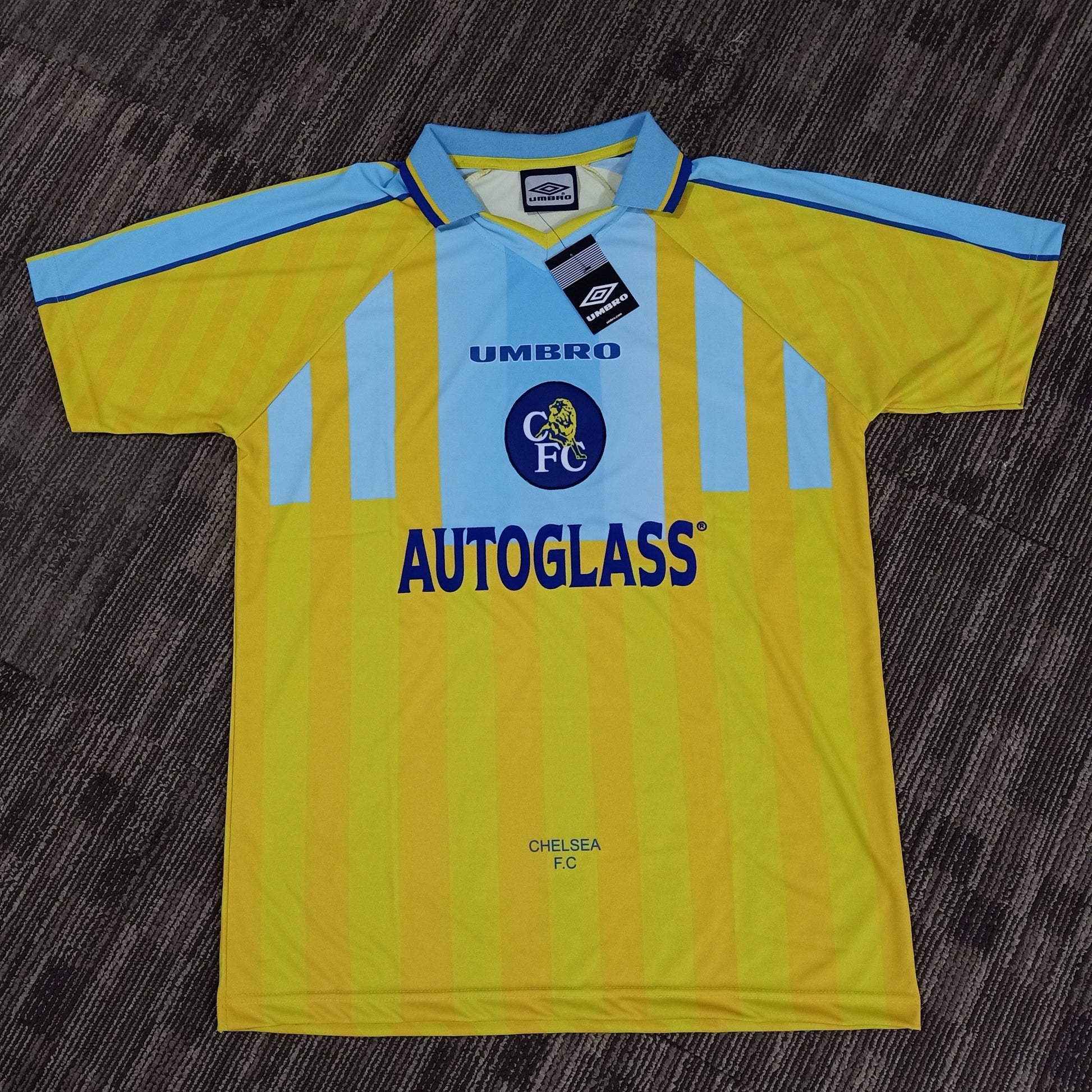 1997/98 Chelsea Away Shirt - ClassicFootballJersey