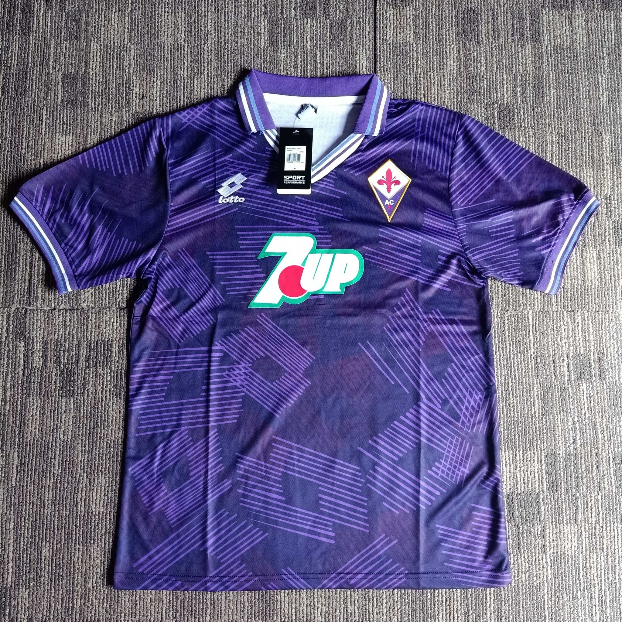 1992/93 Fiorentina Home Shirt – ClassicFootballJersey