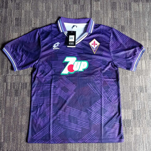1992/93 Fiorentina Home Shirt - ClassicFootballJersey