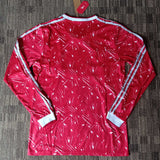 1989-90 Liverpool Home Longsleeve Shirt - ClassicFootballJersey