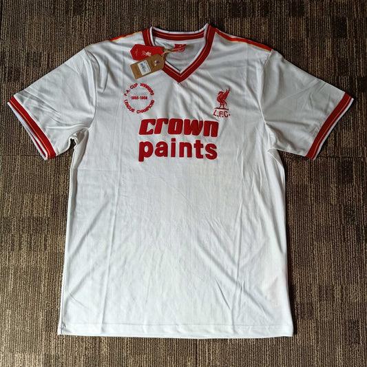 1985/86 Liverpool Away Shirt - ClassicFootballJersey