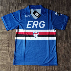 1990/91 Sampdoria Home Shirt - ClassicFootballJersey