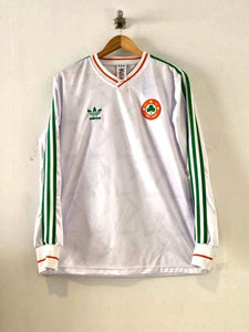 1990 Republic of Ireland Away Longsleeve Shirt (Without Sponsor) - ClassicFootballJersey