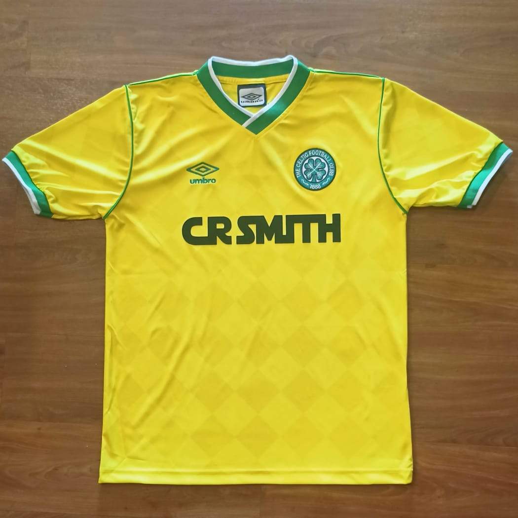 Celtic 1986 best sale away shirt