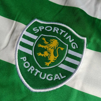 2003/04 Sporting Lisbon Home Shirt - ClassicFootballJersey
