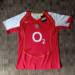 2004/05 Arsenal Home Shirt - ClassicFootballJersey
