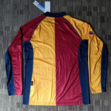 2001/02 AS Roma Home Longsleeve Shirt - ClassicFootballJersey