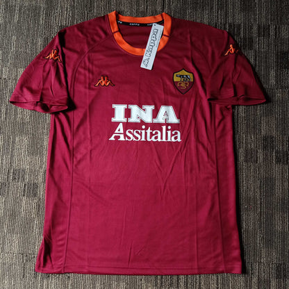 2000/01 AS Roma Home Shirt - ClassicFootballJersey