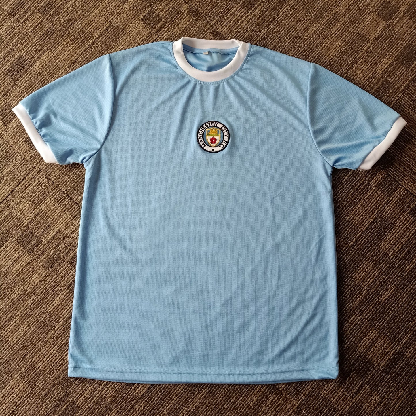 1970 Manchester City Home Shirt - ClassicFootballJersey