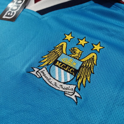 1997-99 Manchester City Home Shirt - ClassicFootballJersey