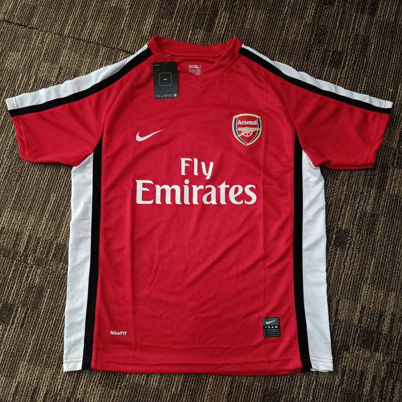 2008/09 Arsenal Home Shirt - ClassicFootballJersey