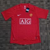 2007/08 Manchester United Home Shirt - ClassicFootballJersey