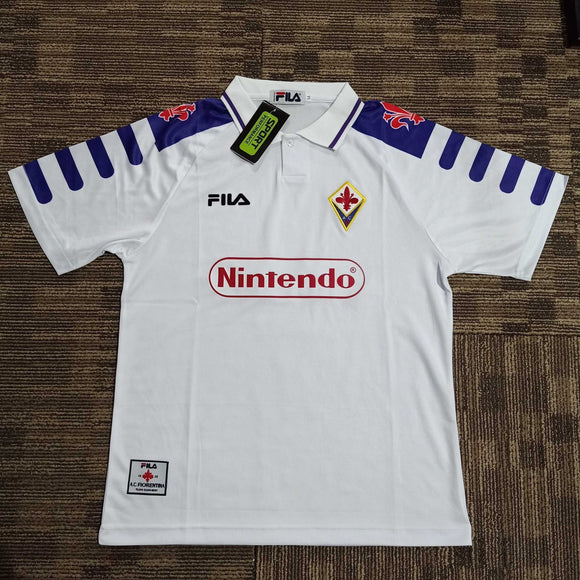 1998/99 Fiorentina Away Shirt - ClassicFootballJersey