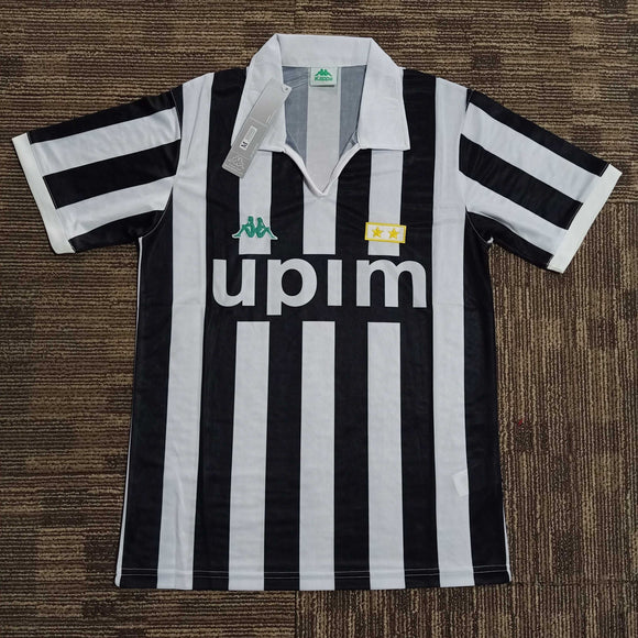 1990/91 Juventus Home Shirt - ClassicFootballJersey