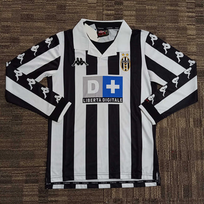 1998/99 Juventus Home Shirt Longsleeve - ClassicFootballJersey