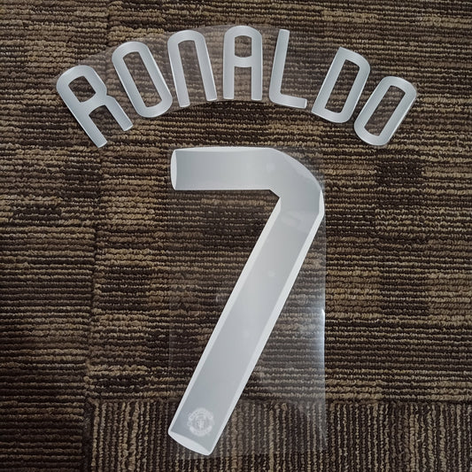 2007 Champions League Ronaldo #7 Nameset - ClassicFootballJersey