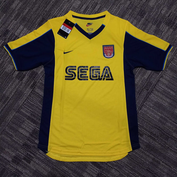 1999/00 Arsenal Away Shirt - ClassicFootballJersey