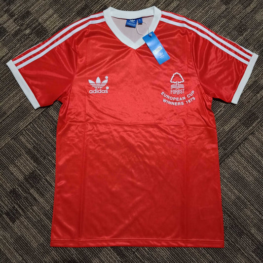 1979/80 Nottingham Forest Home Shirt - ClassicFootballJersey