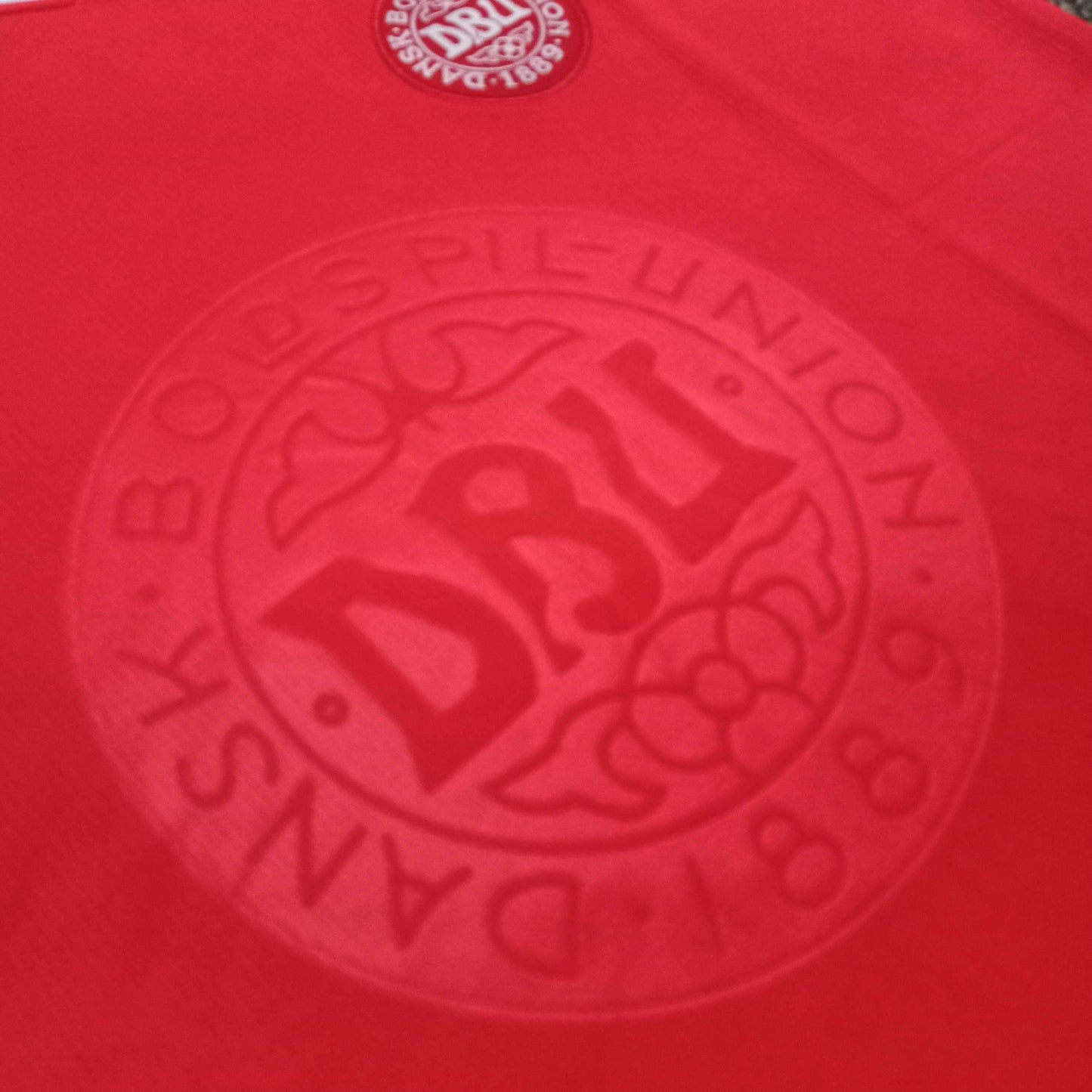 1998 Denmark Home Shirt - ClassicFootballJersey